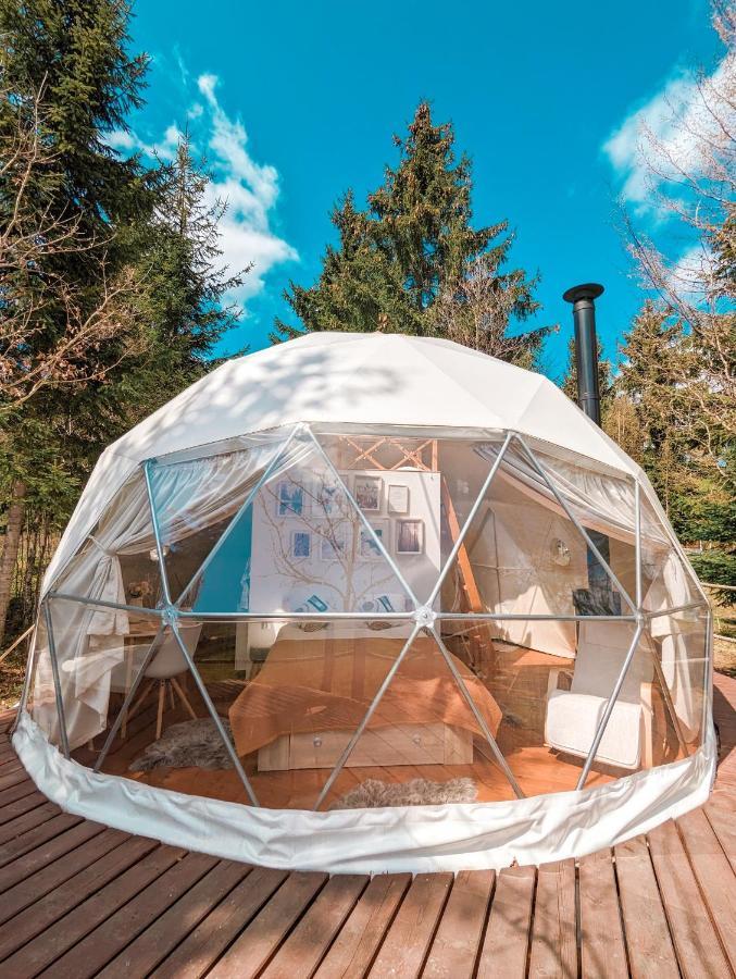 Hotel Medve Dome - Luxury Camping In The Middle Of Nature Vlahita Exterior foto