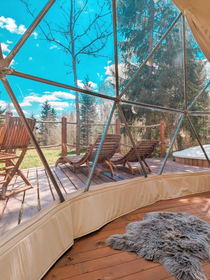 Hotel Medve Dome - Luxury Camping In The Middle Of Nature Vlahita Exterior foto